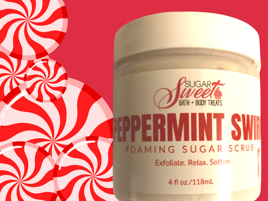 Peppermint Twist Foaming Sugar Scrub